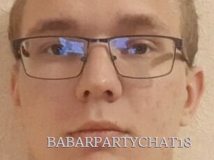 BABARPARTYCHAT18