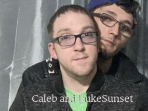 Caleb_and_LukeSunset