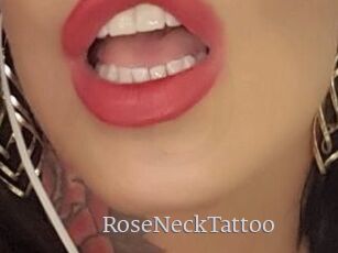 RoseNeckTattoo